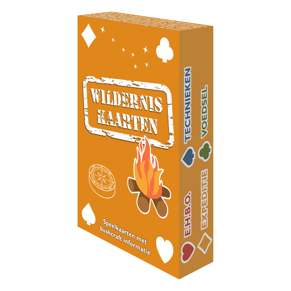 wilderniskaarten Wilderniskaarten - Wildernis - Speelkaarten + Mini Survival Gids Top Merken Winkel